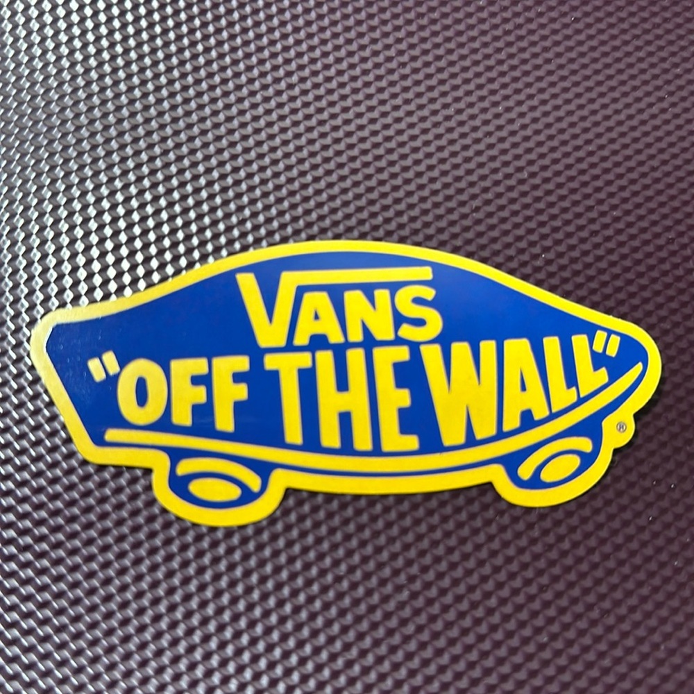 Vans skateboard sticker